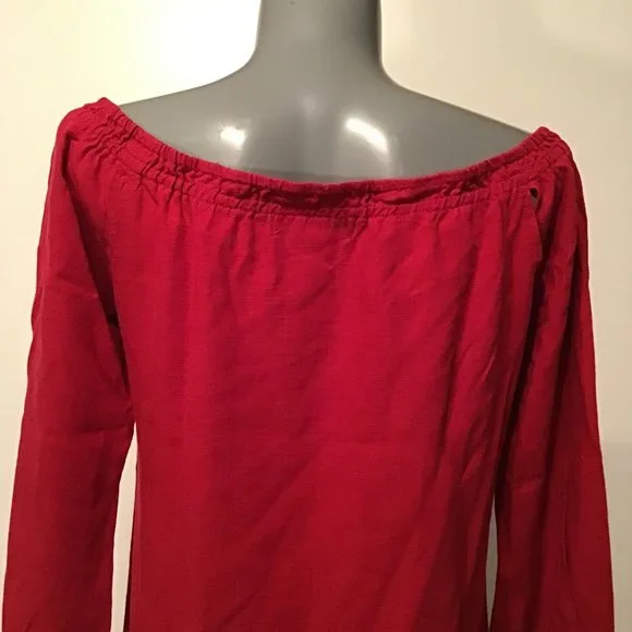 Harper & Me Off Shoulder Mini Tunic Dress  Size M - Picture 8 of 14